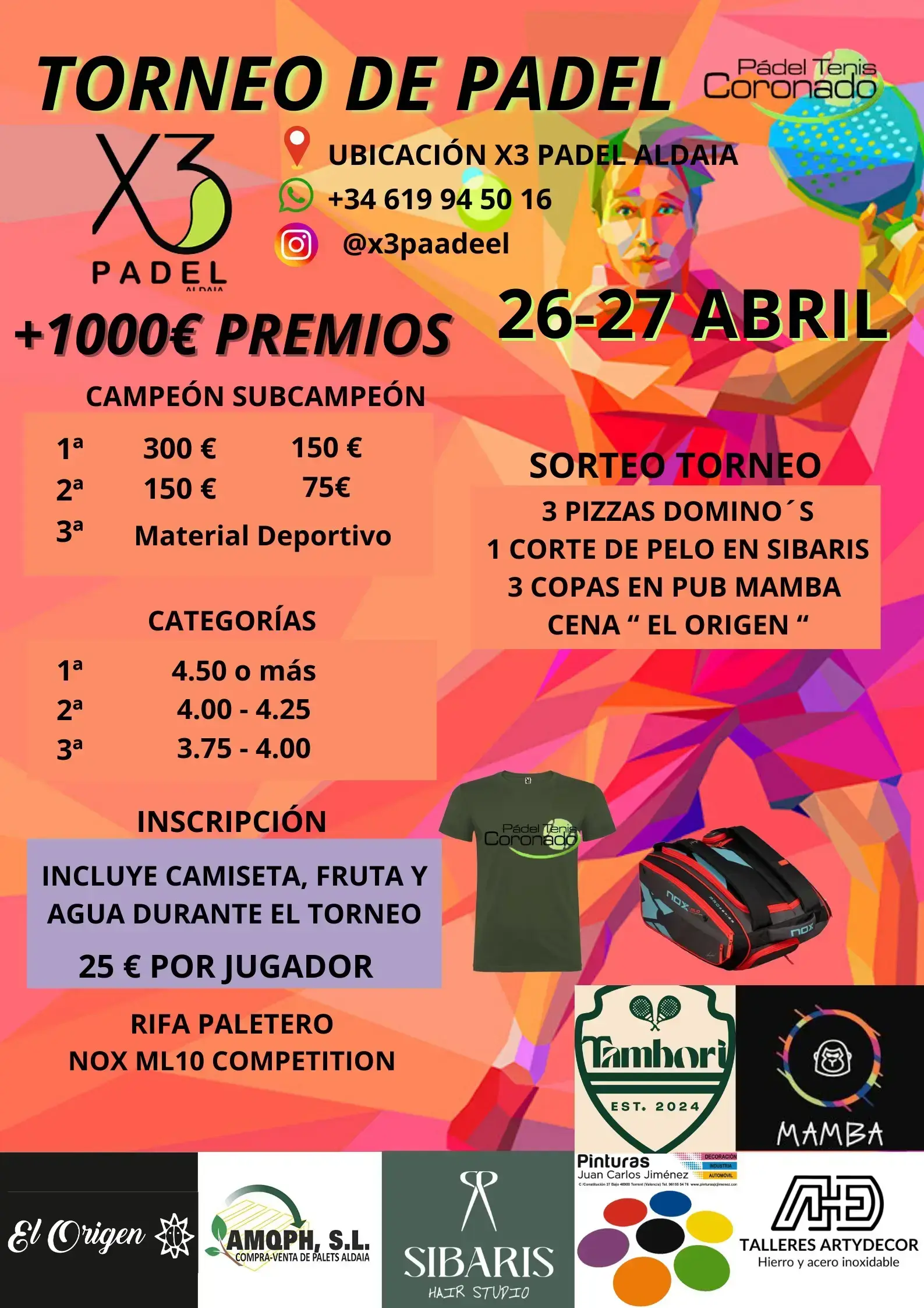 Torneo X3 Padel Aldaya