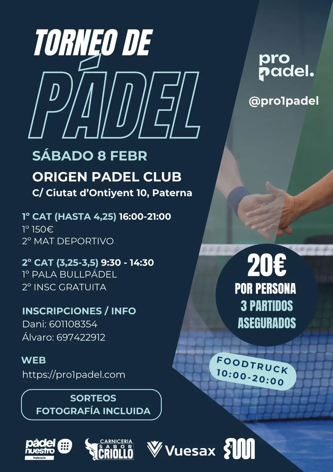 Torneo Pro1Padel